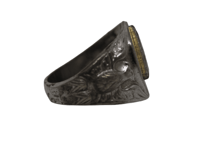 BAGUE CHEVALIERE STERLING ARMORED DIVISION