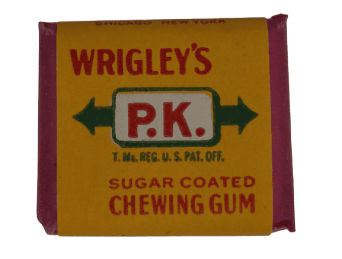 PAQUET CHEWING-GUM WRIGLEY'S P.K.