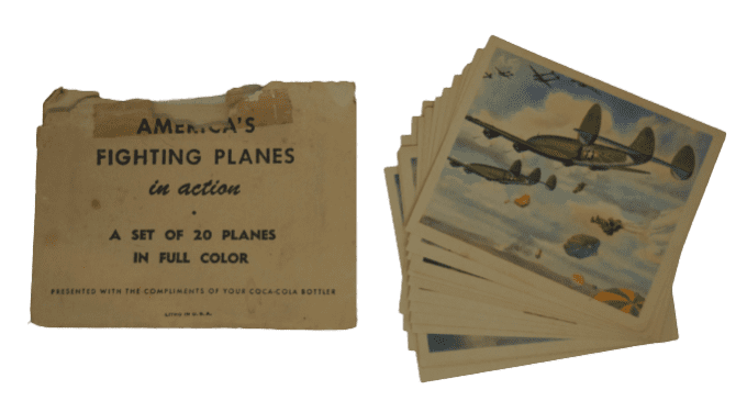 CARTES COCA COLA AMERICA'S FIGHTING PLANES 1942