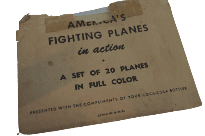 CARTES COCA COLA AMERICA'S FIGHTING PLANES 1942