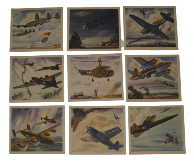 CARTES COCA COLA AMERICA'S FIGHTING PLANES 1942