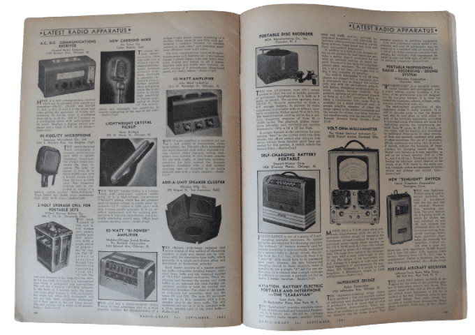 MAGAZINE RADIO-CRAFT 1941 PARACHUTISTES