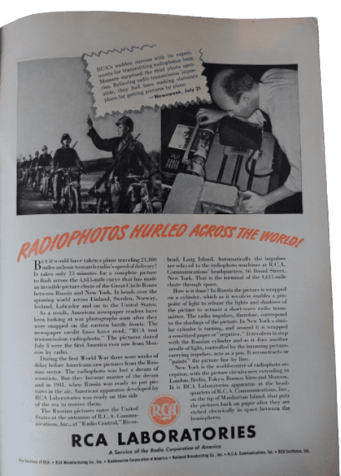 MAGAZINE RADIO-CRAFT 1941 PARACHUTISTES