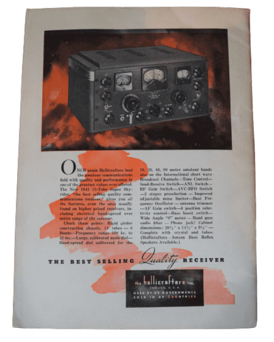 MAGAZINE RADIO-CRAFT 1941 PARACHUTISTES