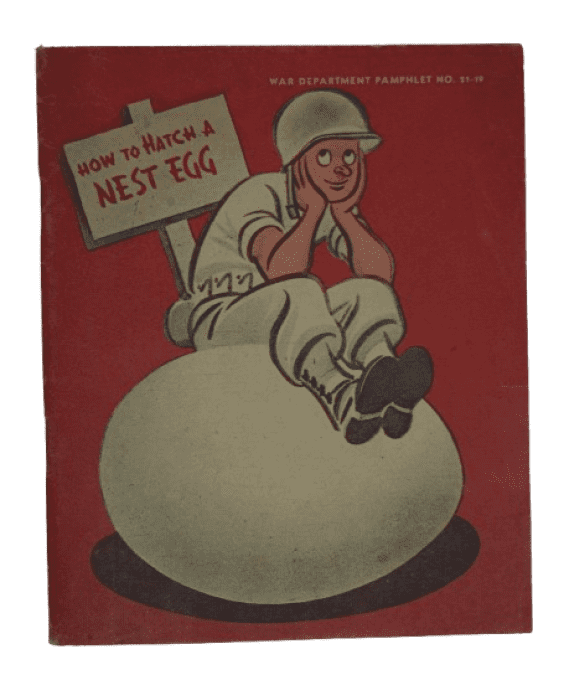 LIVRET "HOW TO HATCH A NEST EGG" WAR DEPARTMENT 1944