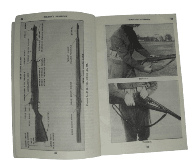 MANUEL SOLDIER'S HANDBOOK 1942 PFC WILLIAM DAVIS