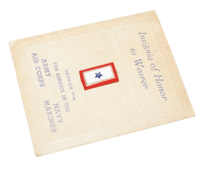 EPINGLE SERVICE FLAG  