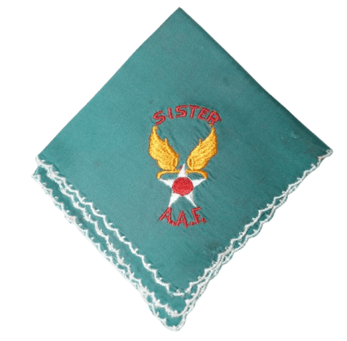 MOUCHOIR BRODE USAAF SISTER 