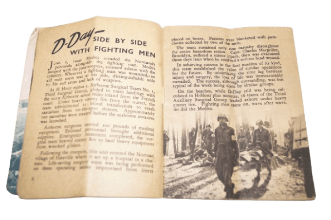 LIVRET THAT MEN MIGHT LIVE MEDICAL SERVICE ETO