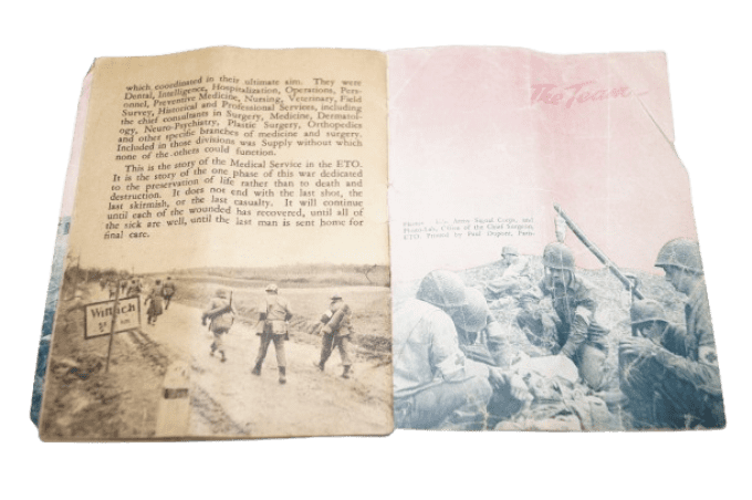 LIVRET THAT MEN MIGHT LIVE MEDICAL SERVICE ETO