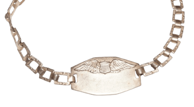 BRACELET SWEETHEART USAAF BREVET PILOTE