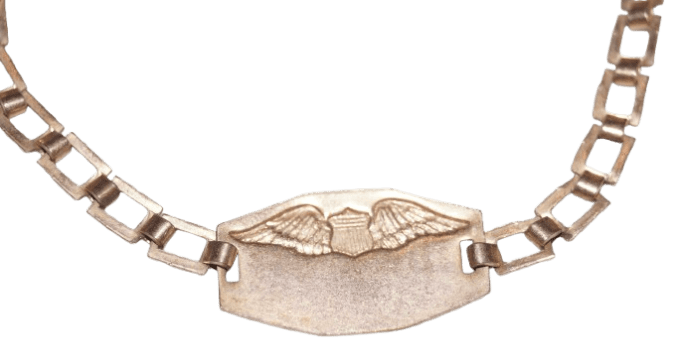 BRACELET SWEETHEART USAAF BREVET PILOTE
