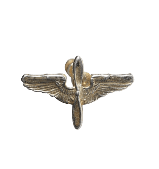 BOUCLES D'OREILLES USAAF STERLING