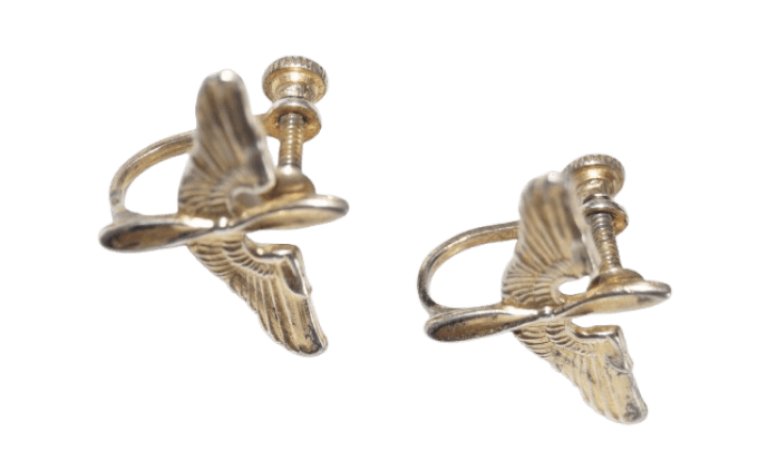 BOUCLES D'OREILLES USAAF STERLING