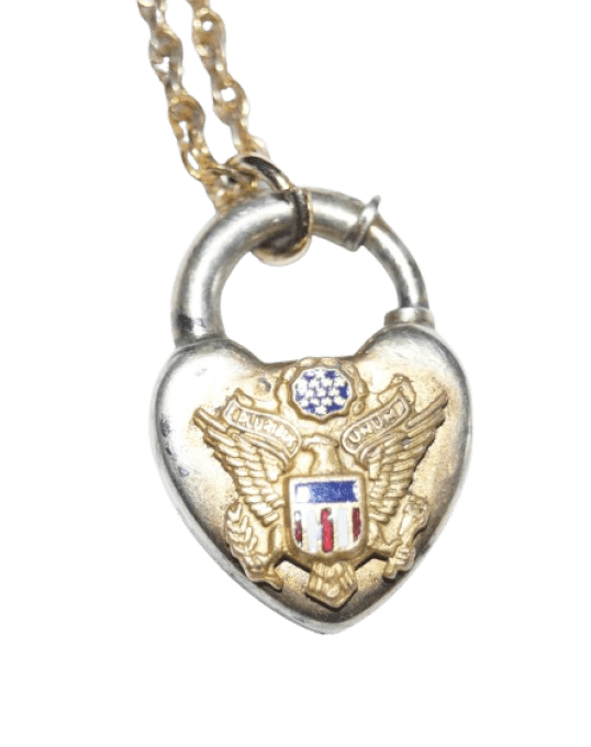 PENDENTIF US ARMY COEUR 