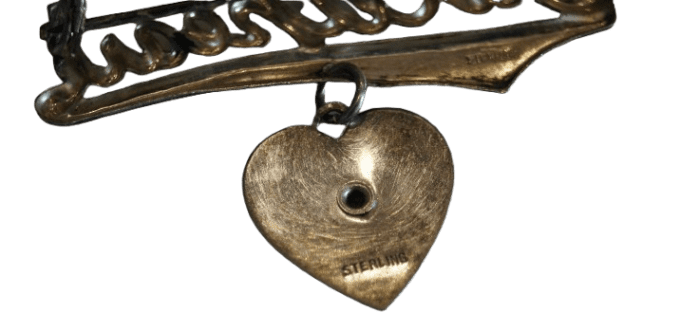 EPINGLE SWEETHEART USAAF STERLING