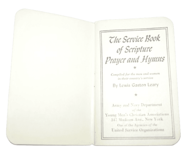 LIVRET PRIERES SERVICE BOOK 1941