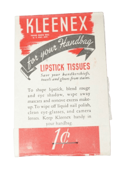 ETUI MOUCHOIRS KLEENEX BABY RUTH 