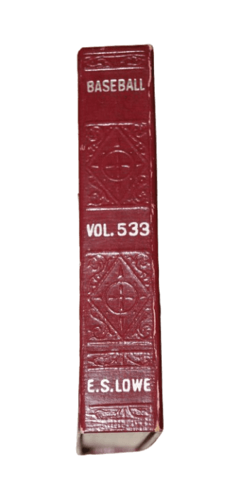 JEU DE POCHE BASEBALL PERSONNEL MILITAIRE 1943