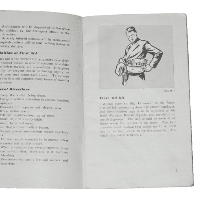 MANUEL MEDICAL FIRST AID 1941