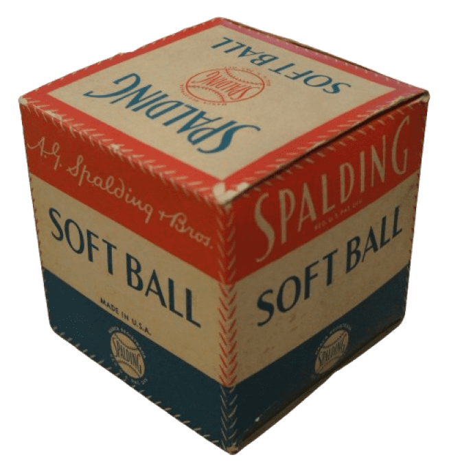 BALLE SOFTBALL SPALDING 