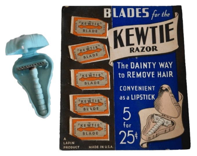RASOIR FEMININ ET LAMES KEWTIE 