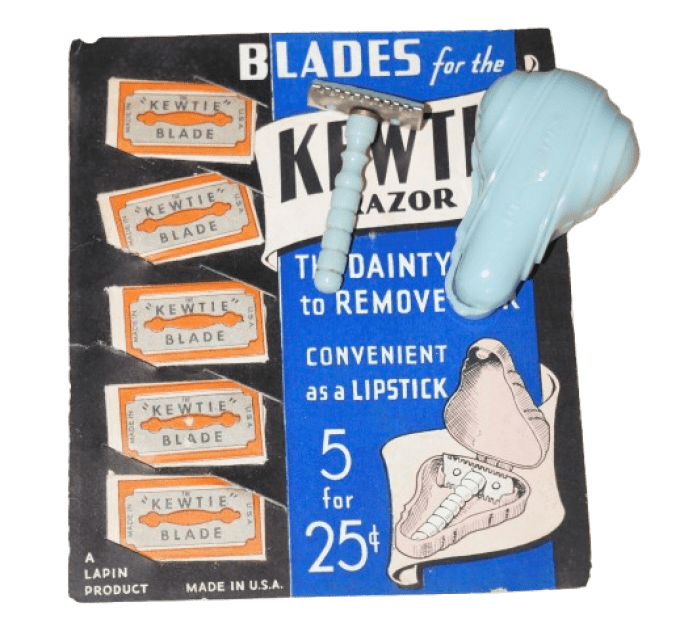 RASOIR FEMININ ET LAMES KEWTIE 