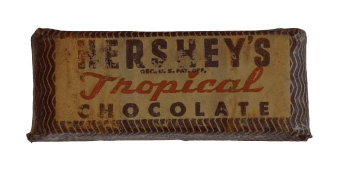 BARRE CHOCOLAT HERSHEY'S TROPICAL 2 OUNCES
