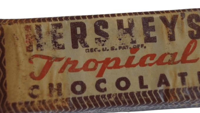 BARRE CHOCOLAT HERSHEY'S TROPICAL 2 OUNCES