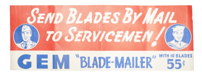 KIT LAMES RASOIR GEM PERSONNEL MILITAIRE
