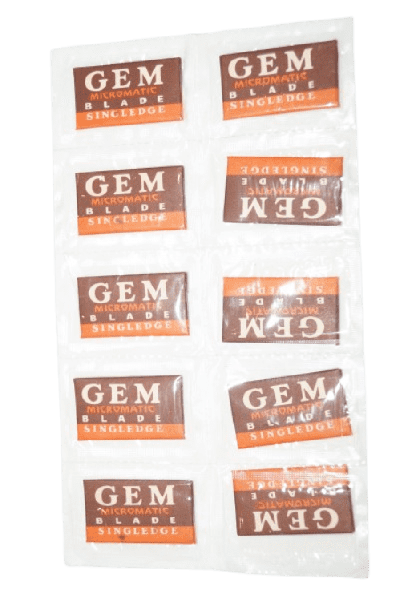 KIT LAMES RASOIR GEM PERSONNEL MILITAIRE