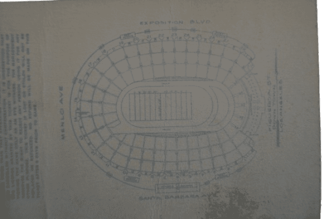 BILLET MATCH FOOTBALL AMERICAN US ARMY 1942