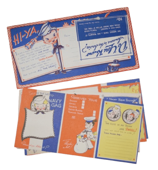 KIT JIFFY CARDS US NAVY 1942