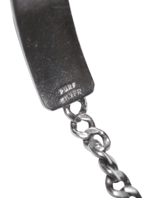 GOURMETTE ARGENT GARLAND E. LANE US ARMY