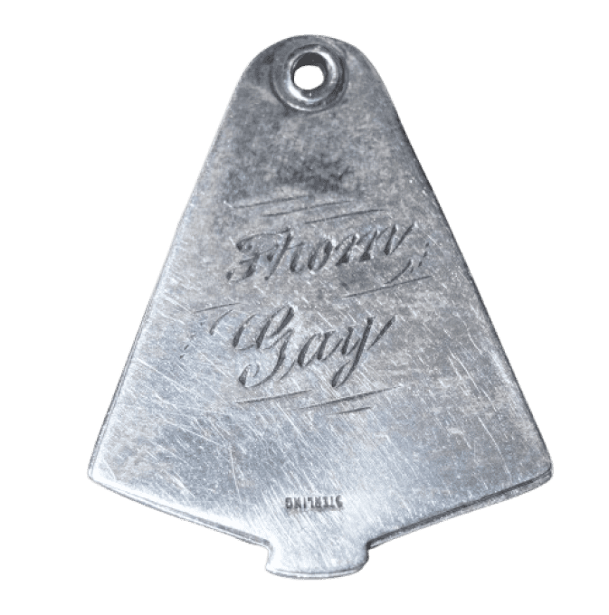 MEDAILLE RELIGIEUSE JOHN SCHETTINO 10TH ARMORED DIV ARDENNES