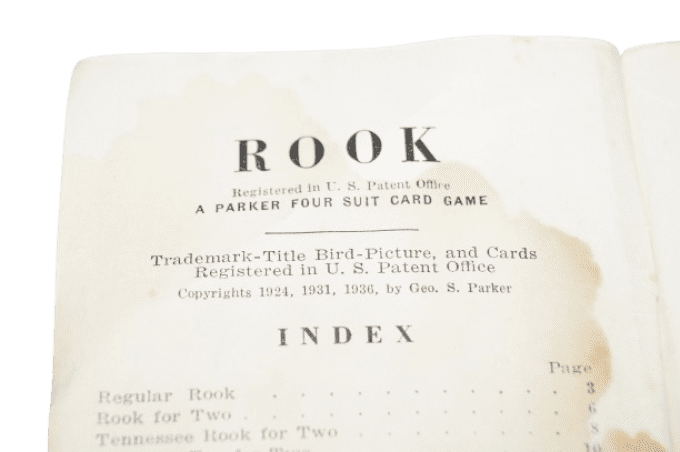 JEU DE CARTES ROOK