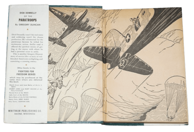 LIVRE PARATROOPS 1944 AIRBORNE 