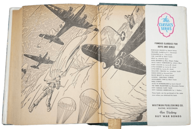 LIVRE PARATROOPS 1944 AIRBORNE 