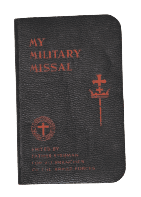 LIVRET MY MILITARY MISSAL T/3 POWELL MARSHALL 1942