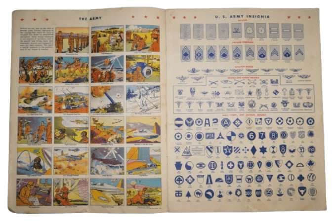 GUIDE RECONNAISSANCE FIGHTING FORCES PLANTERS PEANUTS 1943