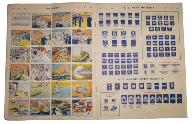 GUIDE RECONNAISSANCE FIGHTING FORCES PLANTERS PEANUTS 1943