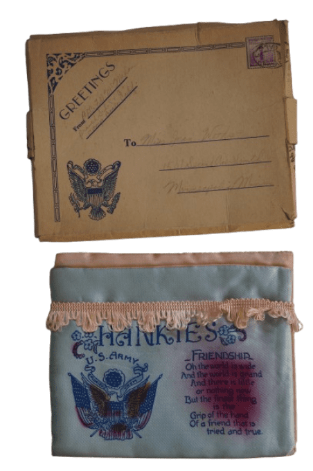 POCHETTE A MOUCHOIR US ARMY PFC MC MAHON