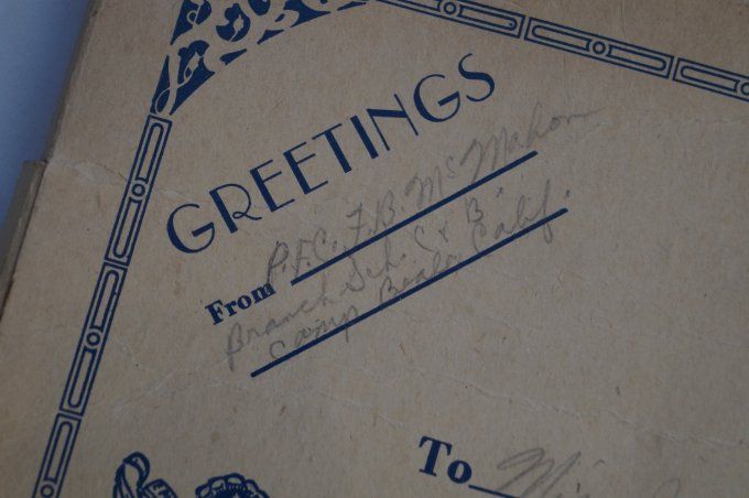 POCHETTE A MOUCHOIR US ARMY PFC MC MAHON