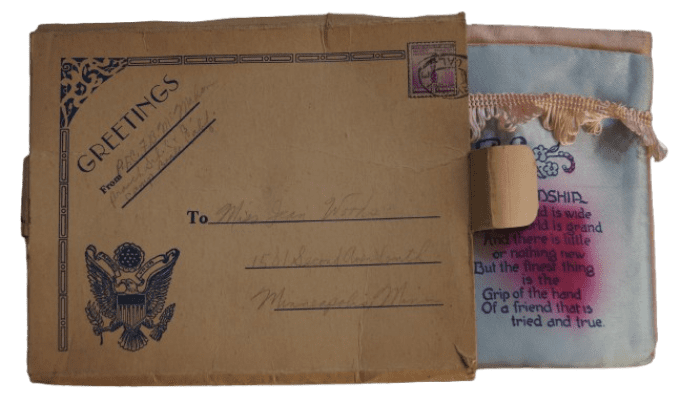 POCHETTE A MOUCHOIR US ARMY PFC MC MAHON