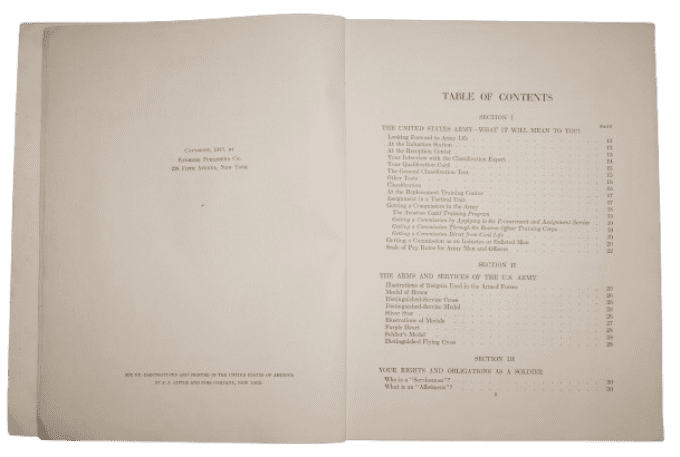 GUIDE INSTRUCTION TESTS ARMED FORCES 1943