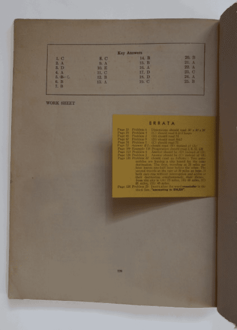 GUIDE INSTRUCTION TESTS ARMED FORCES 1943
