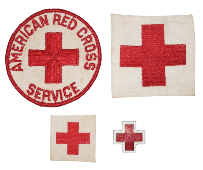  INSIGNES AMERICAN RED CROSS 
