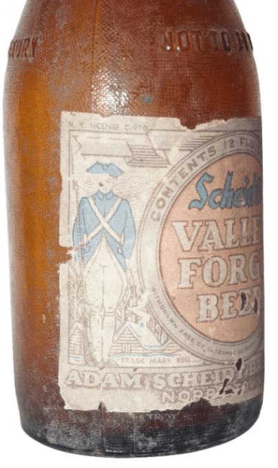 BOUTEILLE VALLEY FORGE BEER 1940 