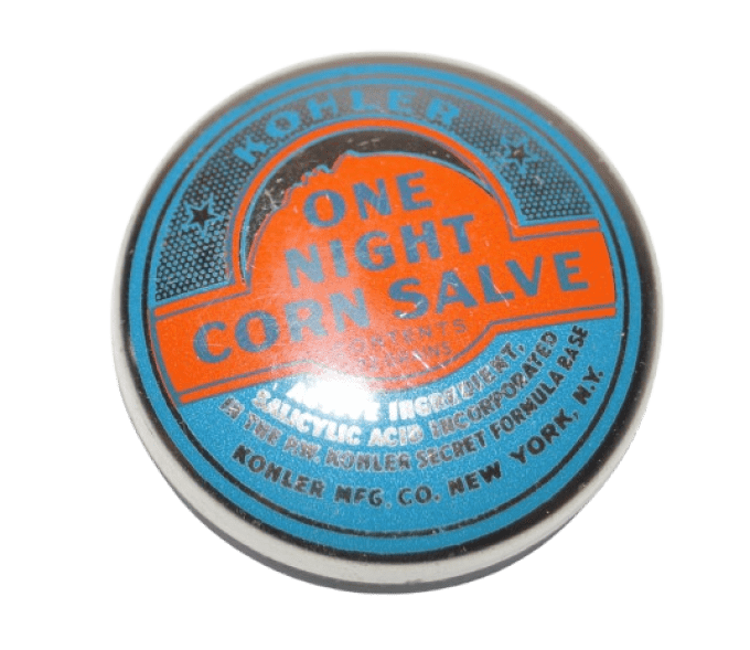 BOITE MEDICALE CORN SALVE 1939