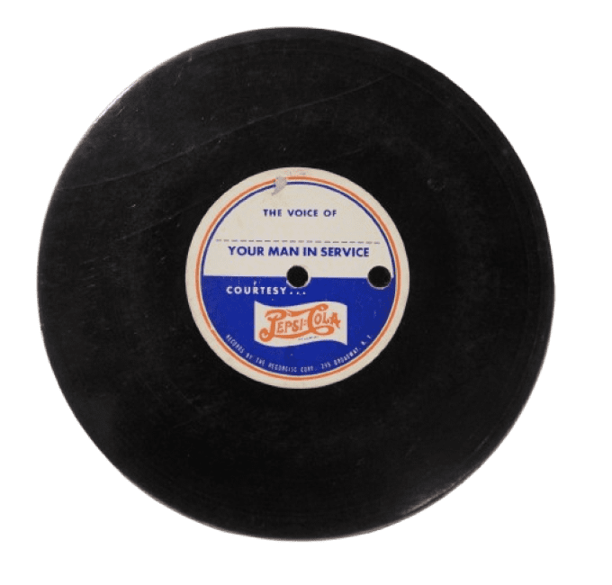 DISQUE PEPSI-COLA PERSONNEL MILITAIRE 